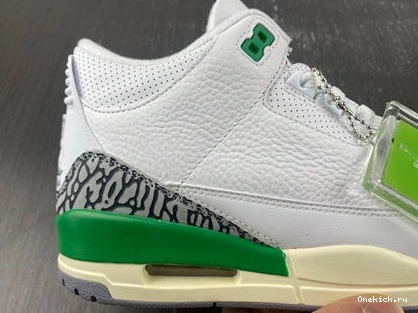 One Kick CK9246- Lucky Retro 3 Green 3829 Fashionable Jordan 1013